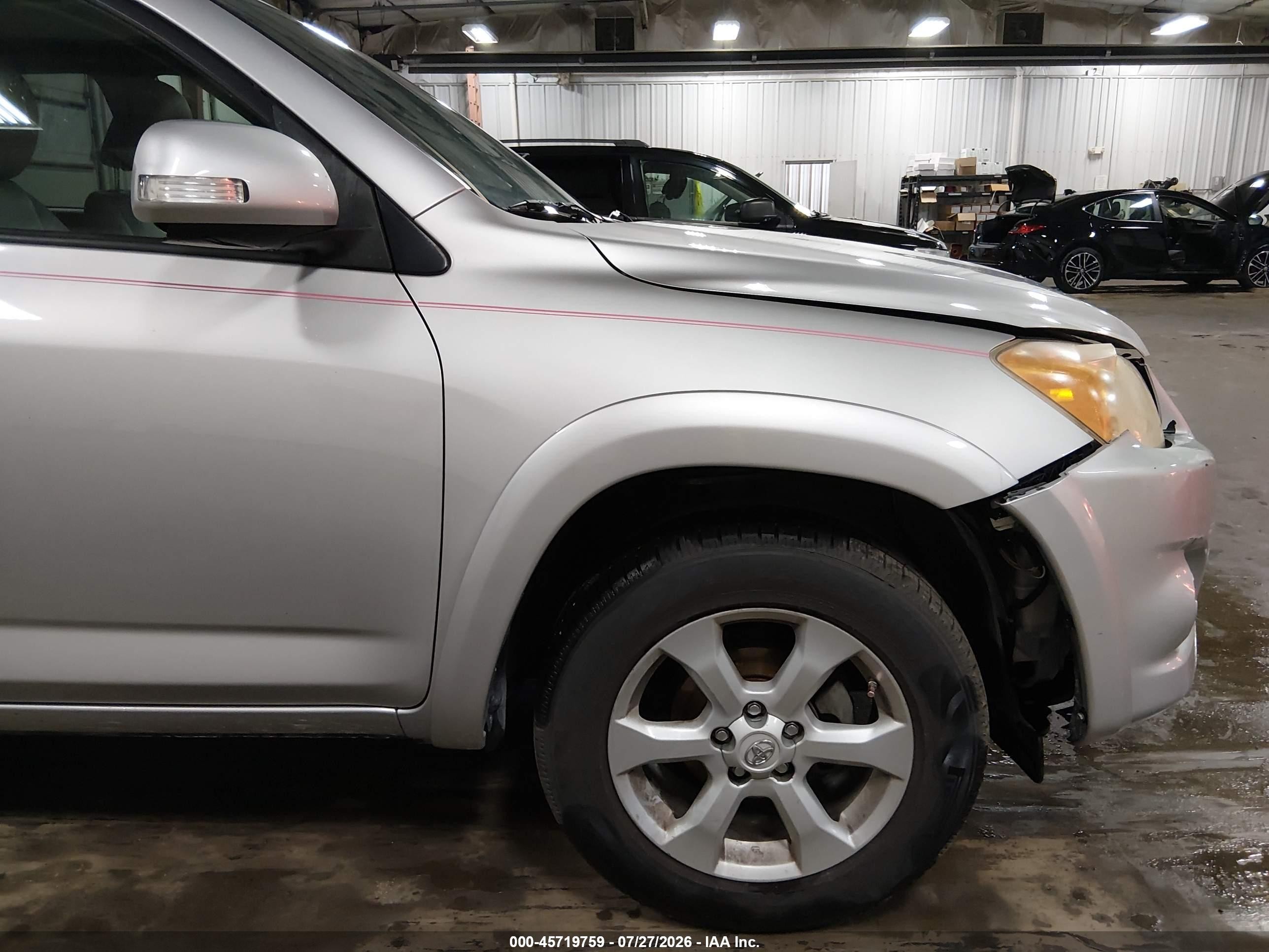 2011 Toyota Rav4 Limited Silver vin: 2T3YF4DV2BW075554