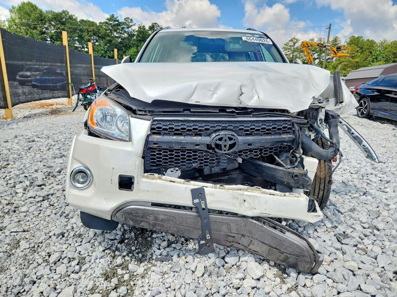 2011 Toyota Rav4 Limited White vin: 2T3YF4DV2BW075909