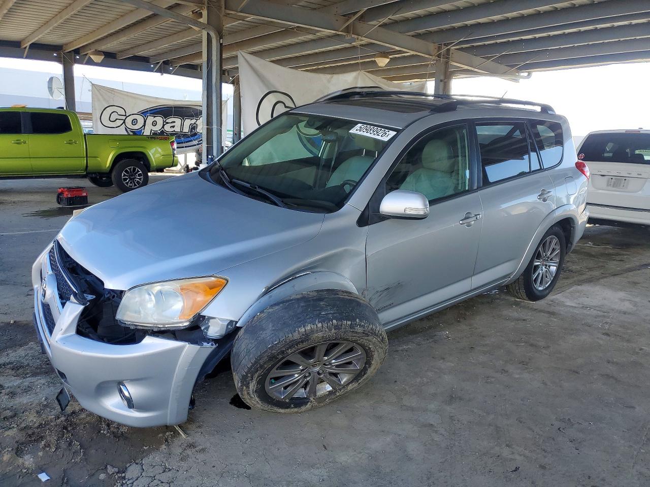 2012 Toyota Rav4 Limited Серебряный vin: 2T3YF4DV2CW112023