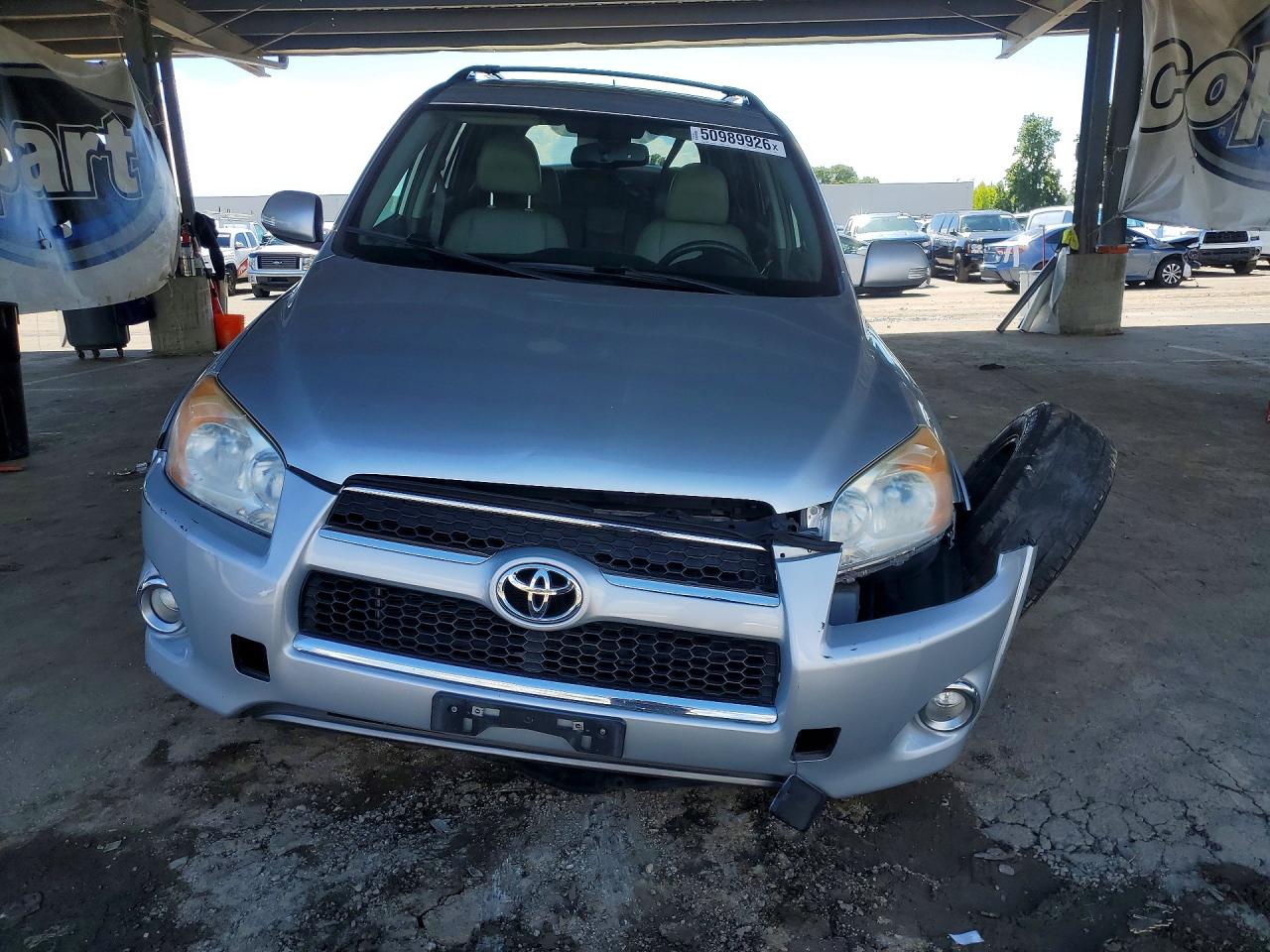 2012 Toyota Rav4 Limited Серебряный vin: 2T3YF4DV2CW112023