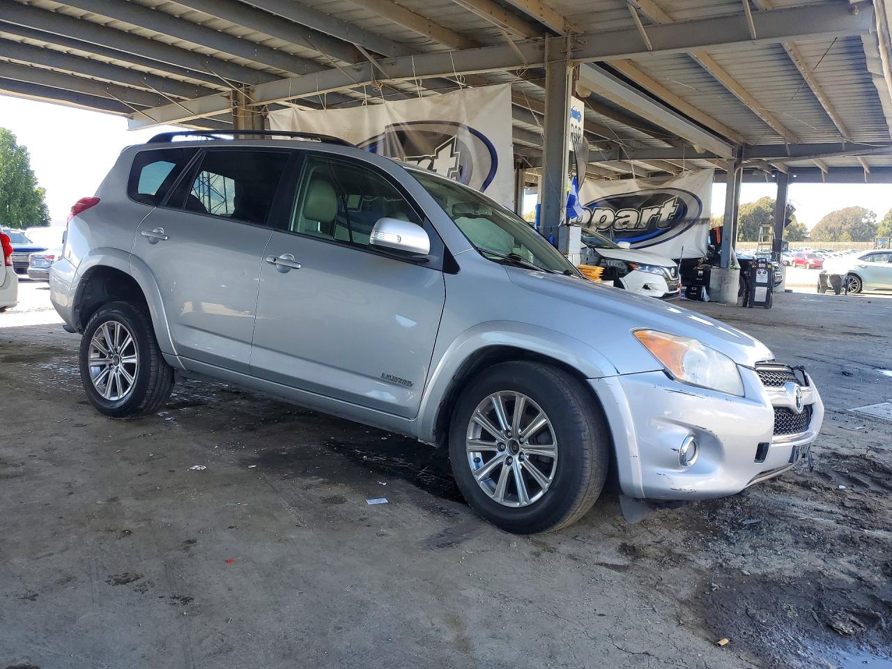 2012 Toyota Rav4 Limited Серебряный vin: 2T3YF4DV2CW112023