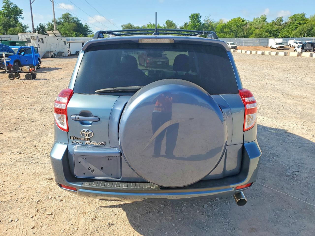 2010 Toyota Rav4 Limited Blue vin: 2T3YF4DV3AW032680