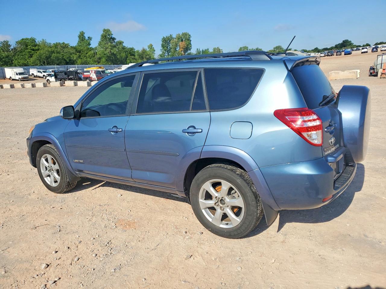 2010 Toyota Rav4 Limited Blue vin: 2T3YF4DV3AW032680
