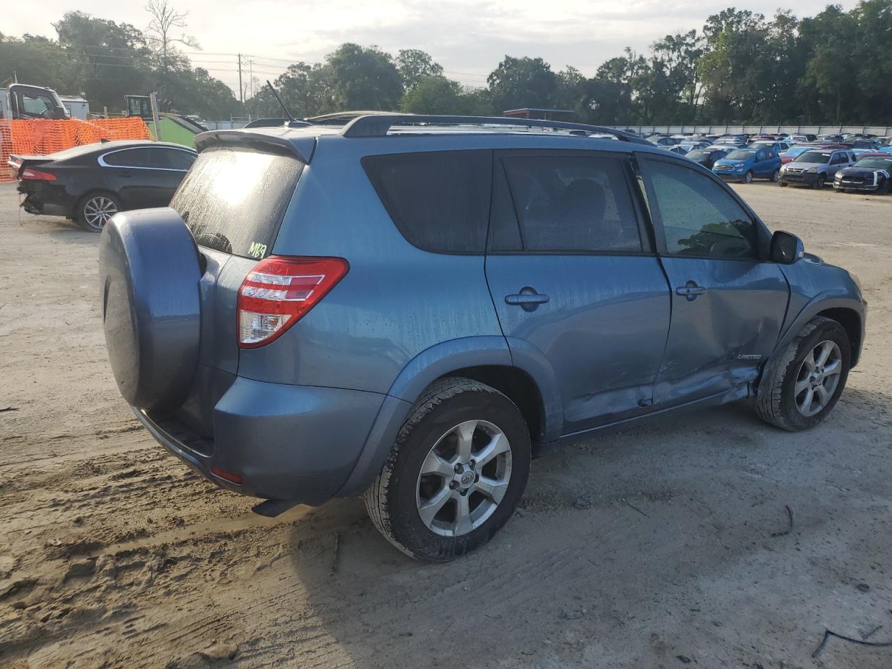 2010 Toyota Rav4 Limited Blue vin: 2T3YF4DV3AW037099