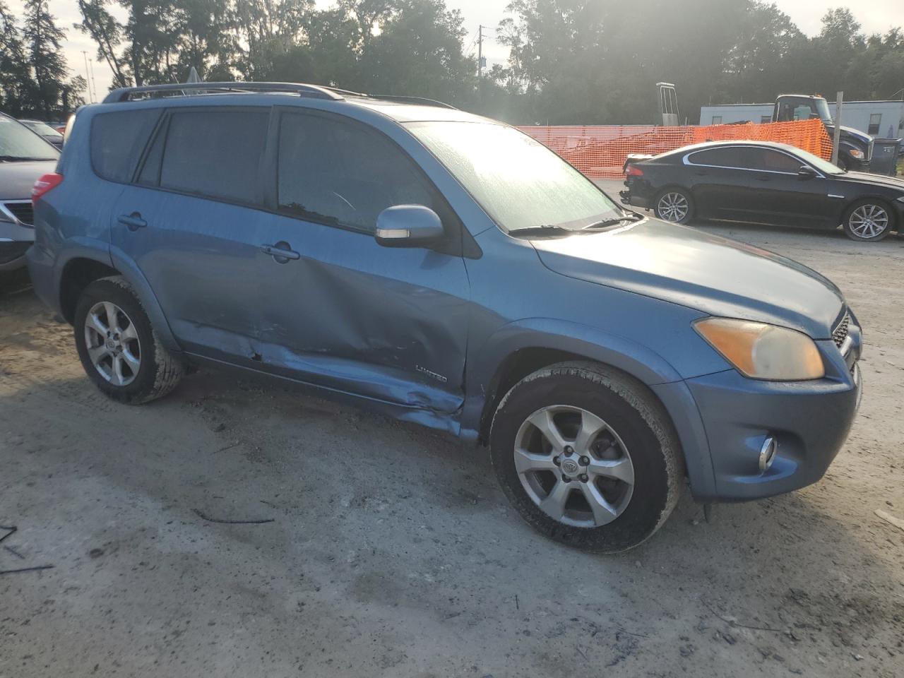 2010 Toyota Rav4 Limited Blue vin: 2T3YF4DV3AW037099