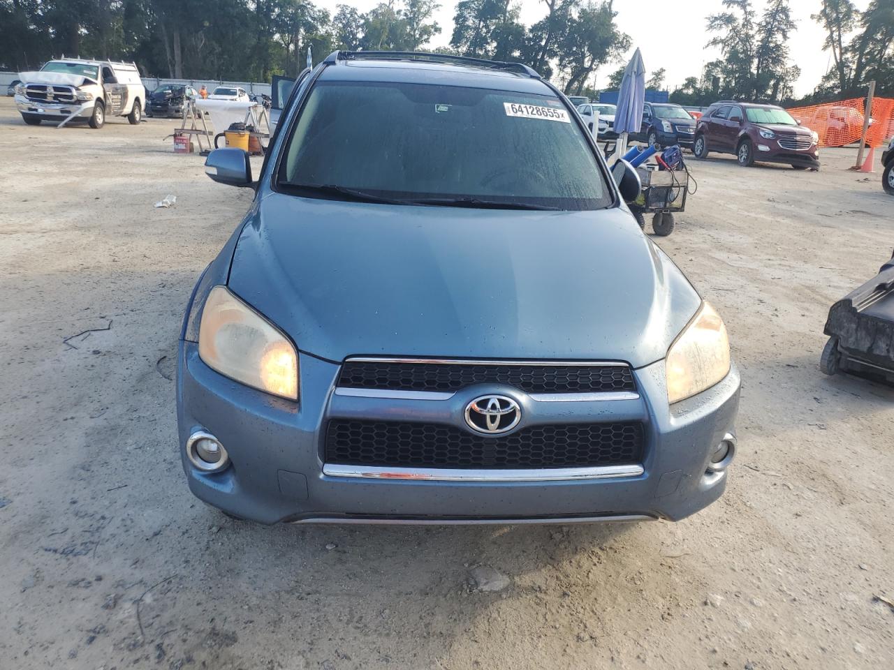 2010 Toyota Rav4 Limited Blue vin: 2T3YF4DV3AW037099