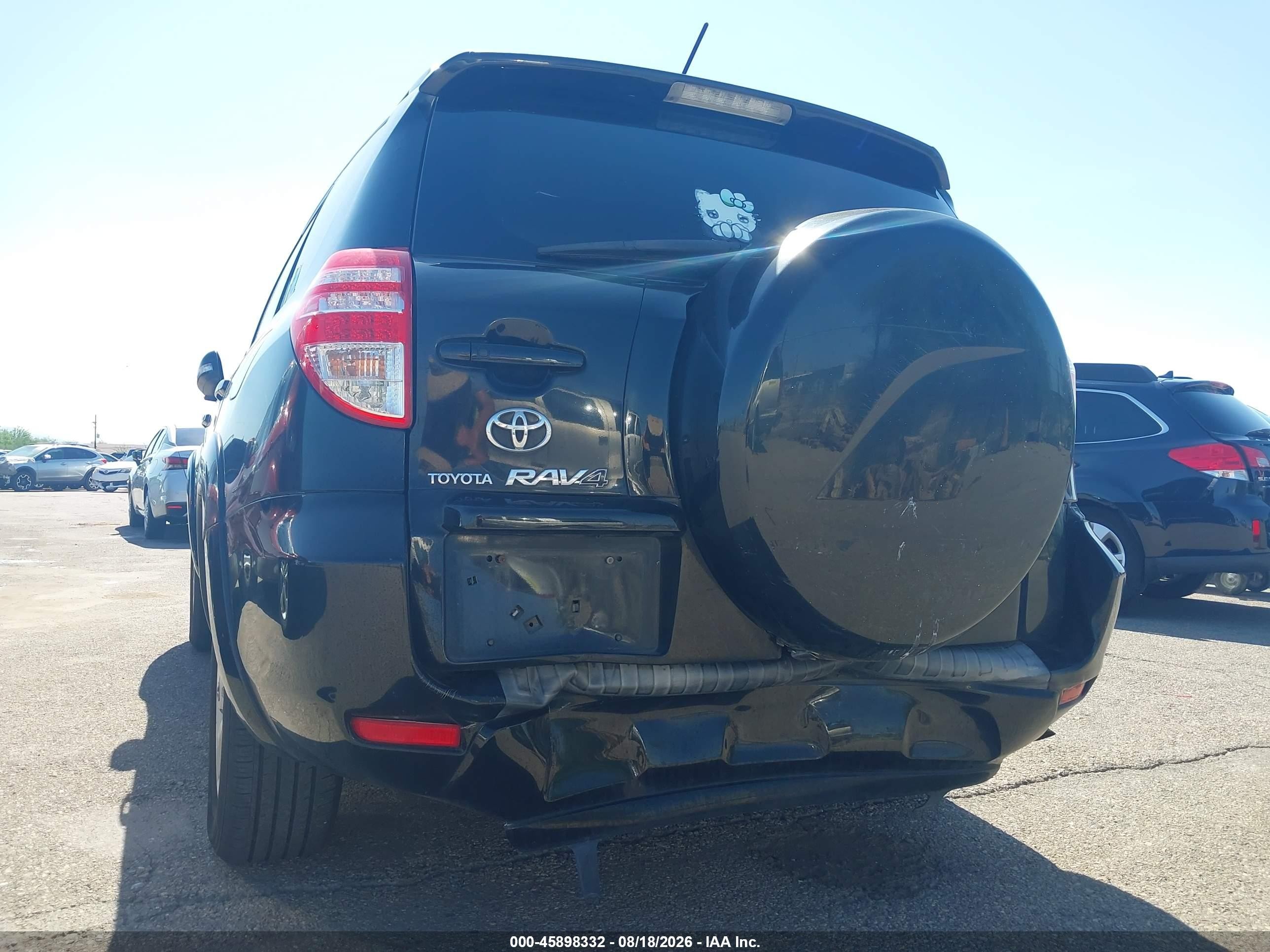 2010 Toyota Rav4 Limited Черный vin: 2T3YF4DV3AW039659