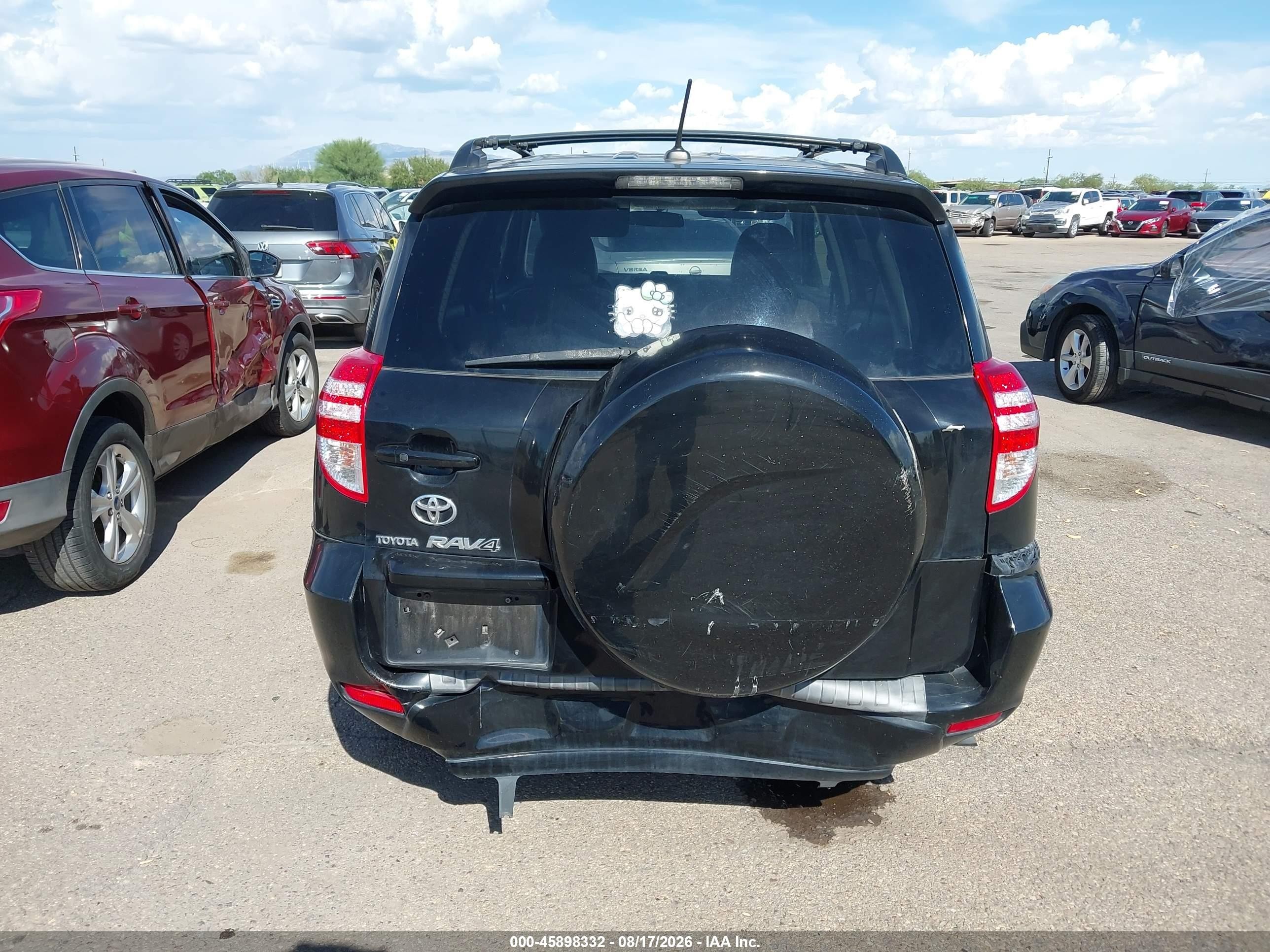 2010 Toyota Rav4 Limited Черный vin: 2T3YF4DV3AW039659