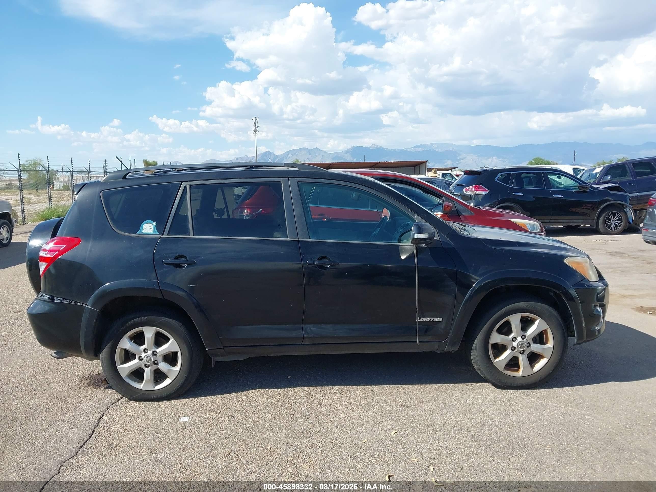2010 Toyota Rav4 Limited Черный vin: 2T3YF4DV3AW039659