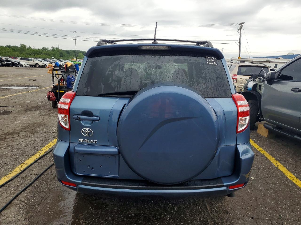 2011 Toyota Rav4 Limited Blue vin: 2T3YF4DV3BW094727