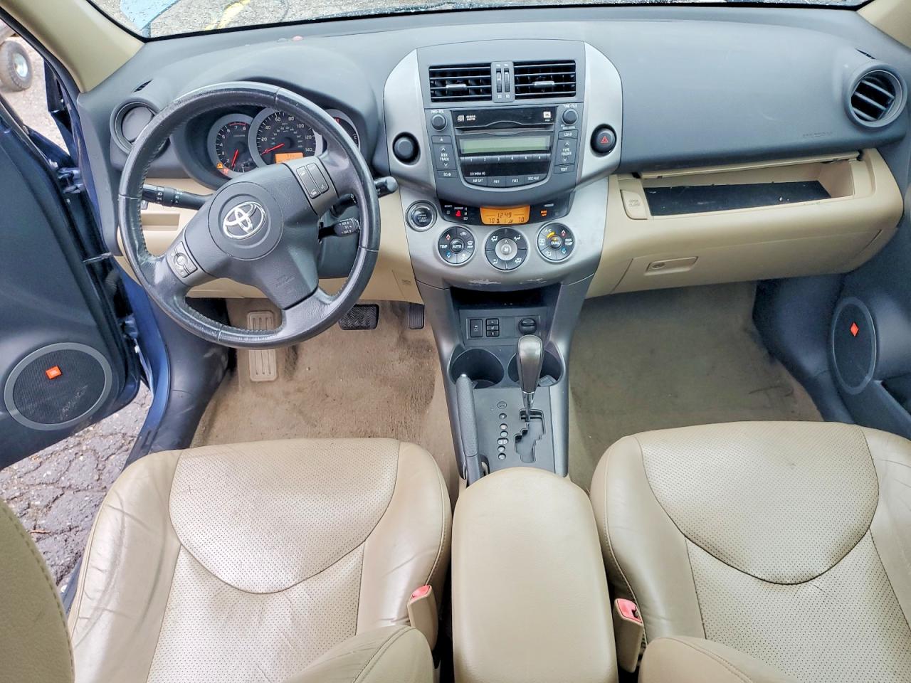 2011 Toyota Rav4 Limited Blue vin: 2T3YF4DV3BW094727