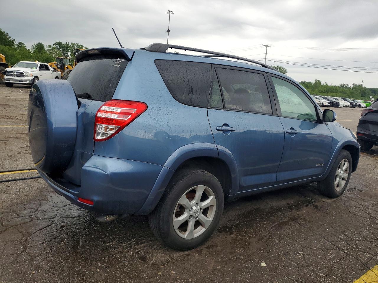 2011 Toyota Rav4 Limited Blue vin: 2T3YF4DV3BW094727