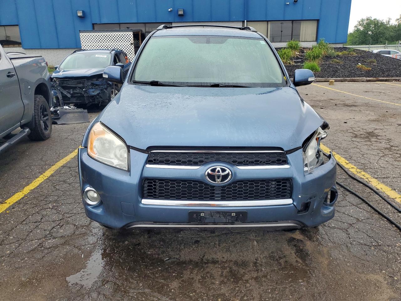 2011 Toyota Rav4 Limited Blue vin: 2T3YF4DV3BW094727