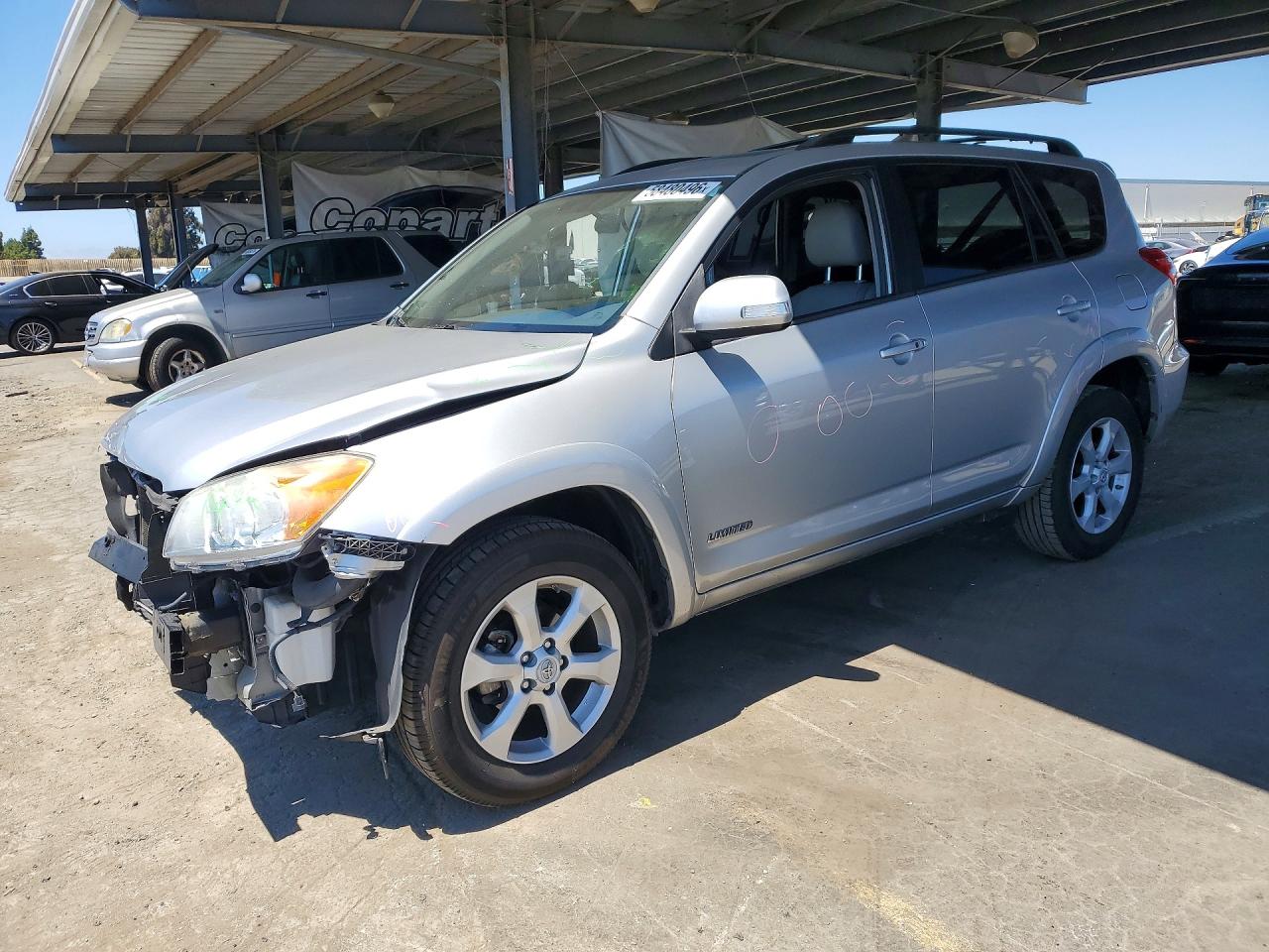 2012 Toyota Rav4 Limited Серебряный vin: 2T3YF4DV3CW110927