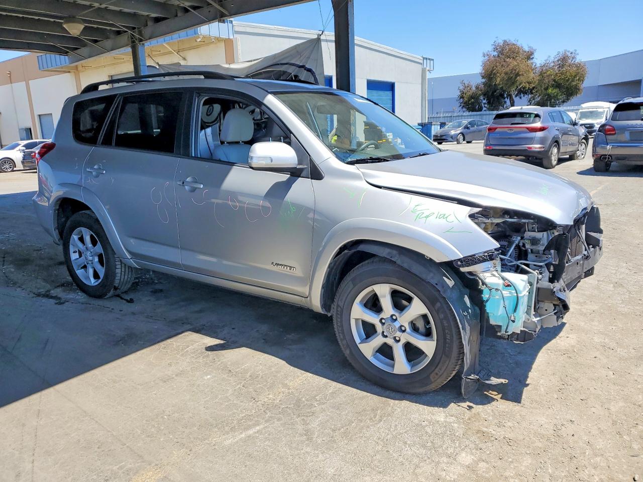 2012 Toyota Rav4 Limited Серебряный vin: 2T3YF4DV3CW110927