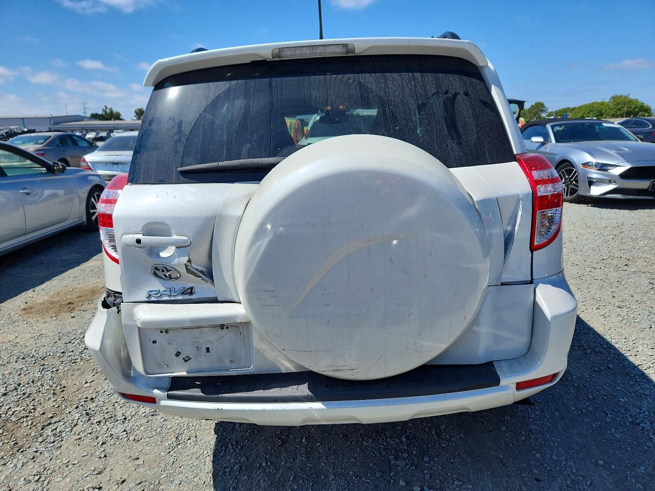 2012 Toyota Rav4 Limited White vin: 2T3YF4DV3CW123290