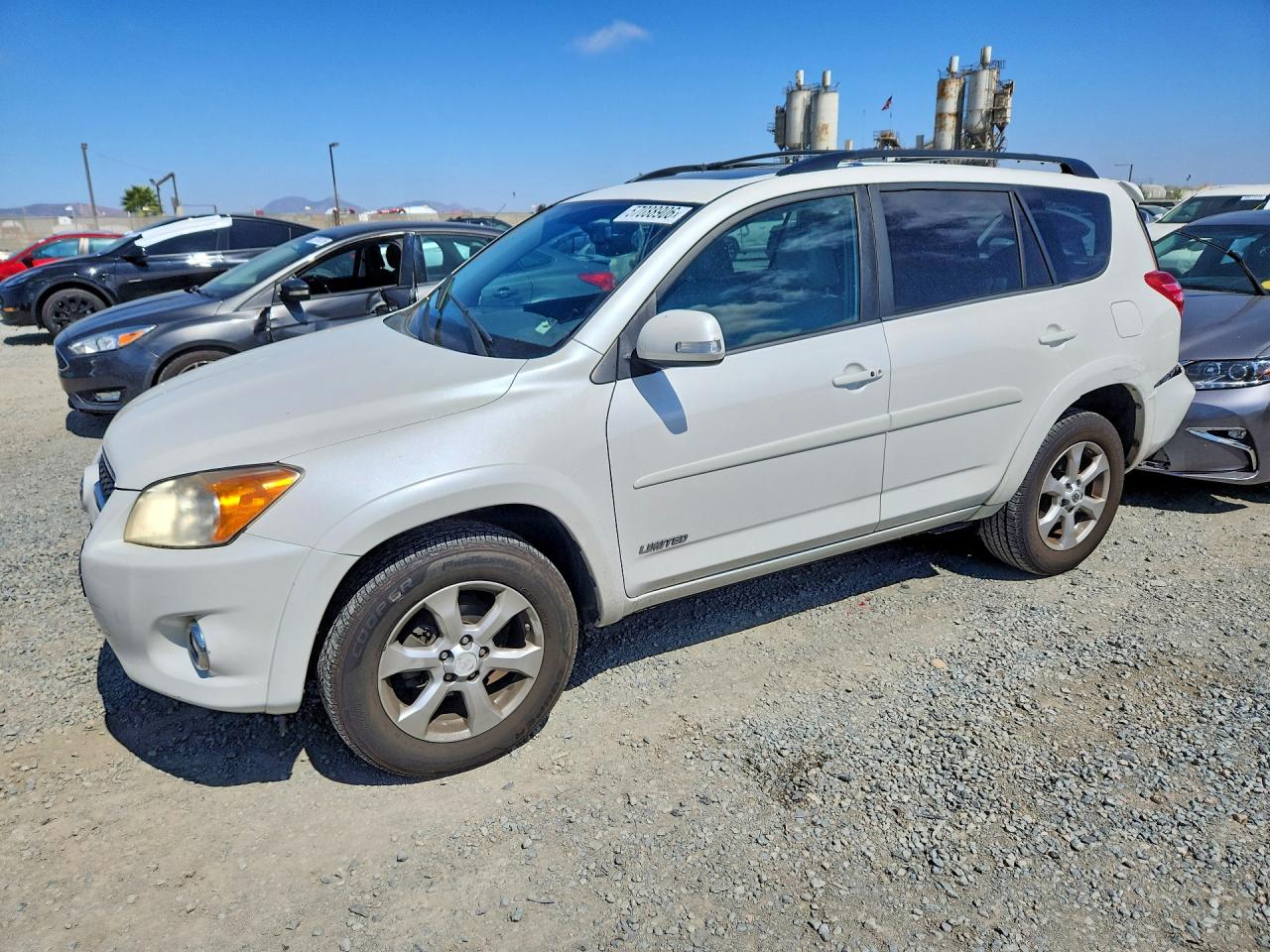 2012 Toyota Rav4 Limited White vin: 2T3YF4DV3CW123290
