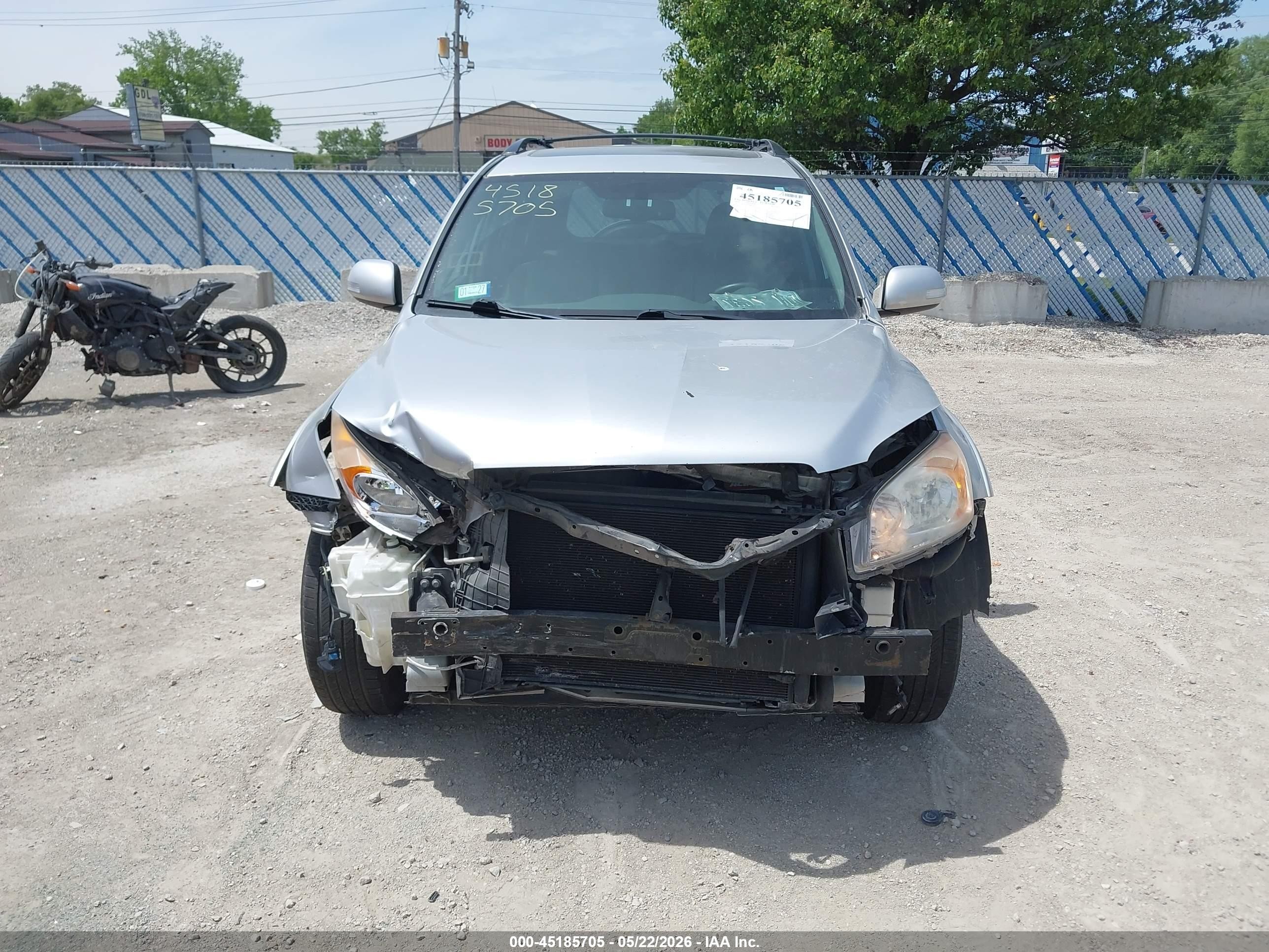 2010 Toyota Rav4 Limited Silver vin: 2T3YF4DV4AW026936