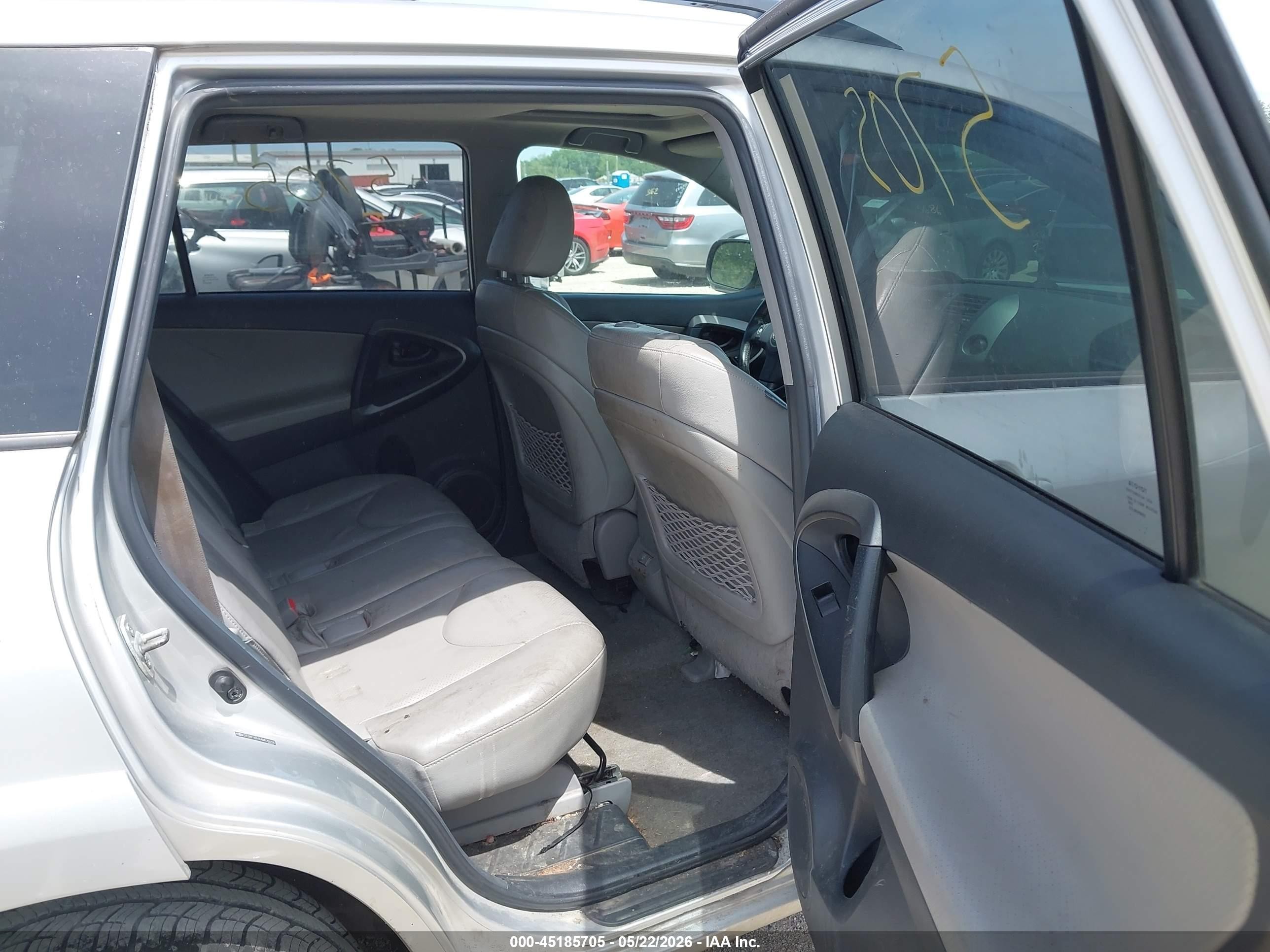 2010 Toyota Rav4 Limited Silver vin: 2T3YF4DV4AW026936