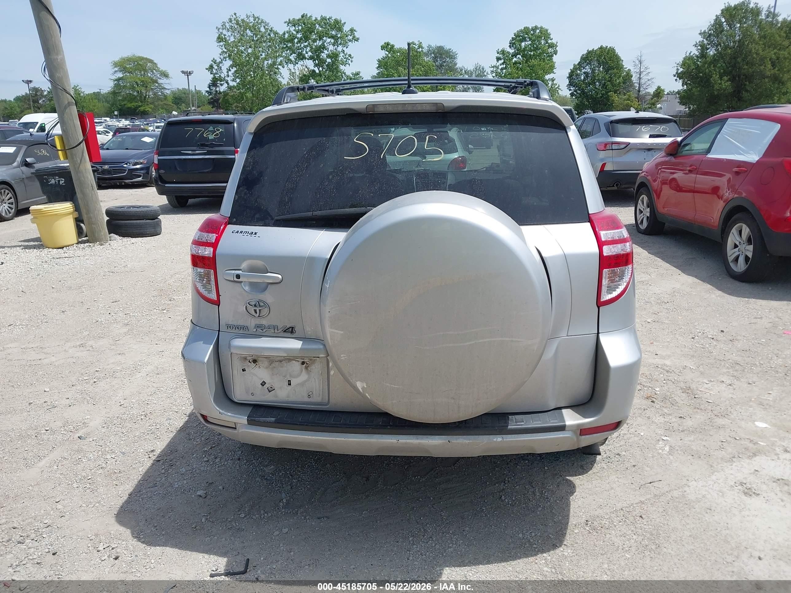 2010 Toyota Rav4 Limited Silver vin: 2T3YF4DV4AW026936
