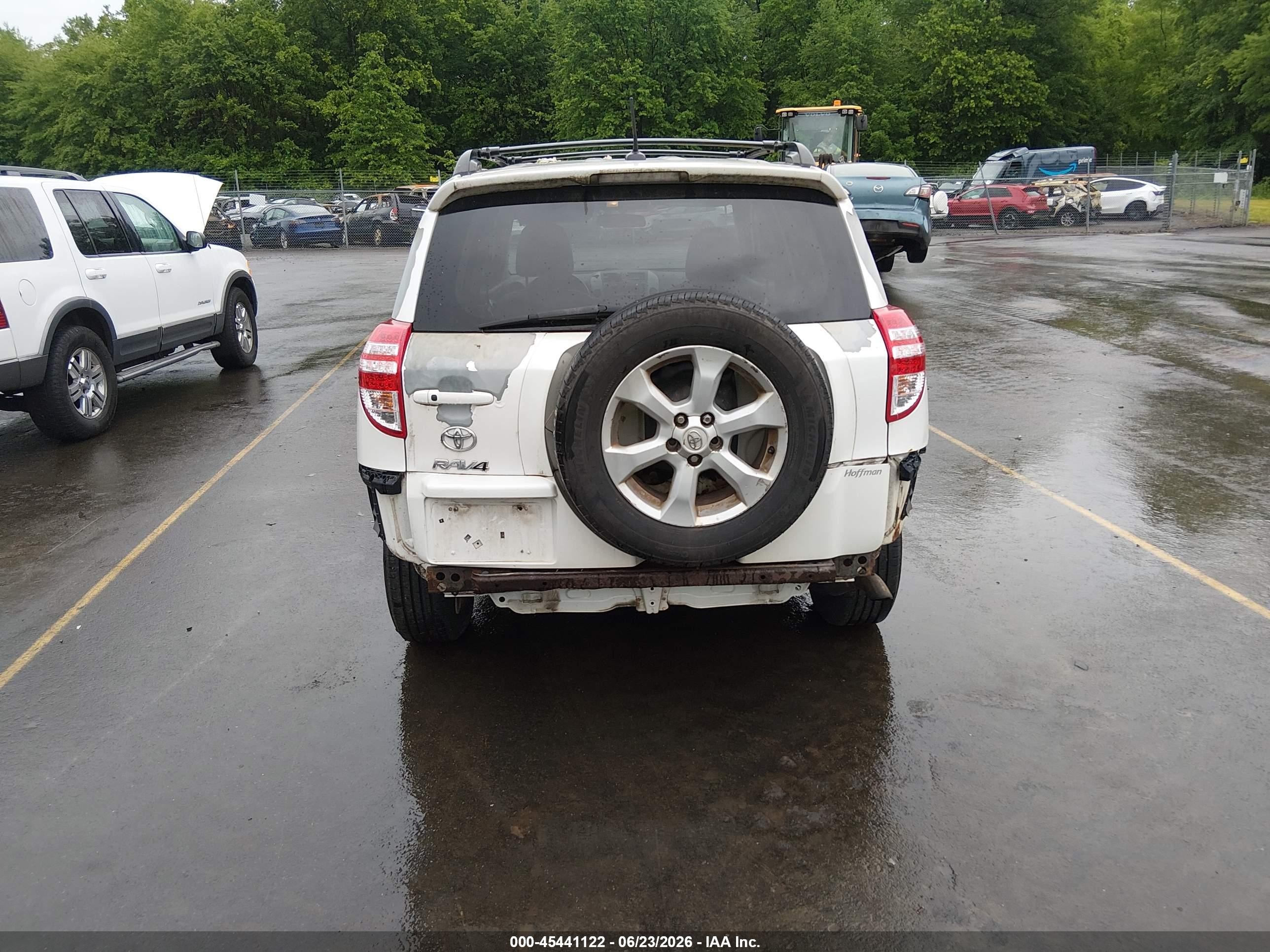 2011 Toyota Rav4 Limited Белый vin: 2T3YF4DV4BW066077
