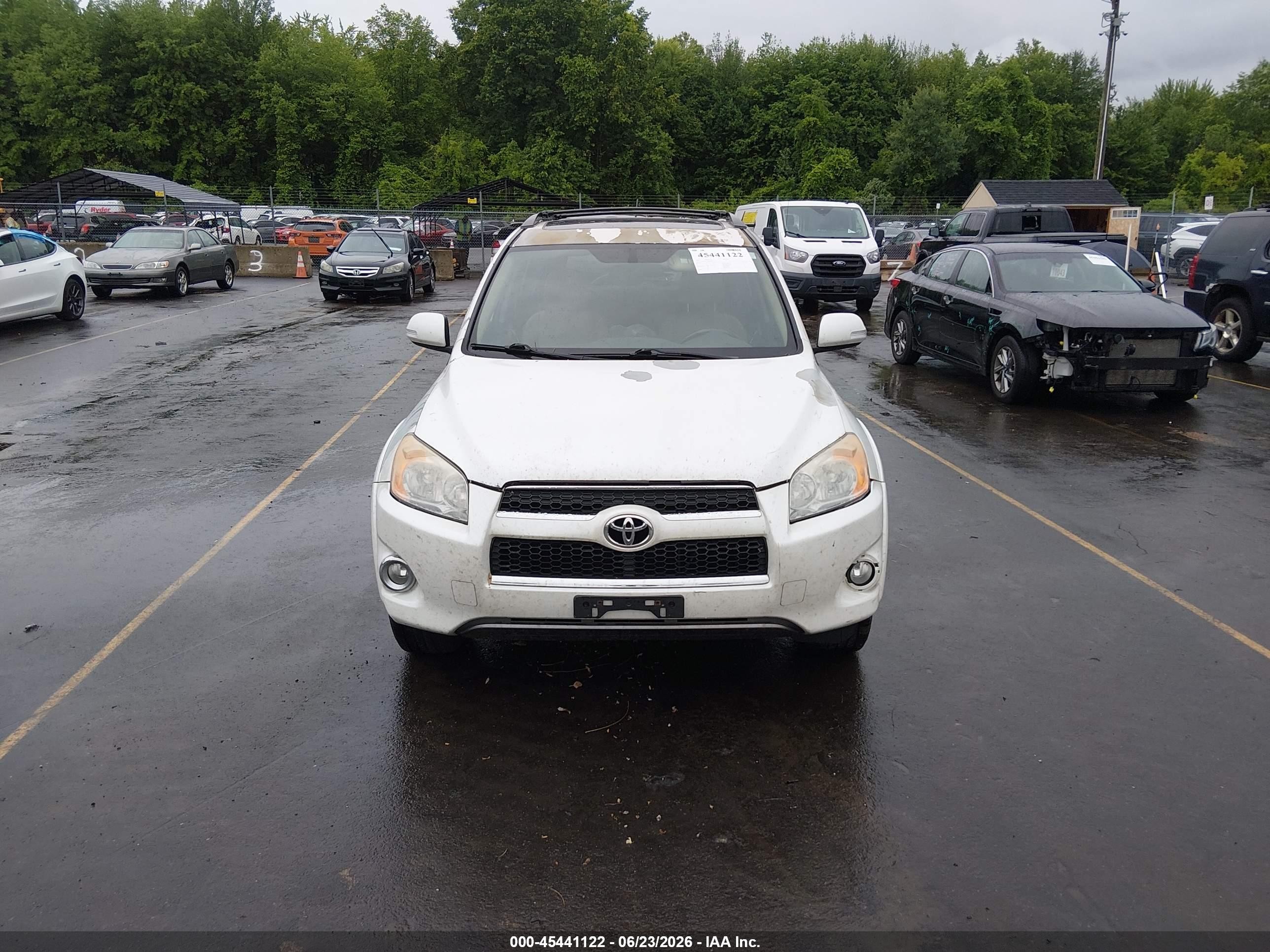 2011 Toyota Rav4 Limited Белый vin: 2T3YF4DV4BW066077