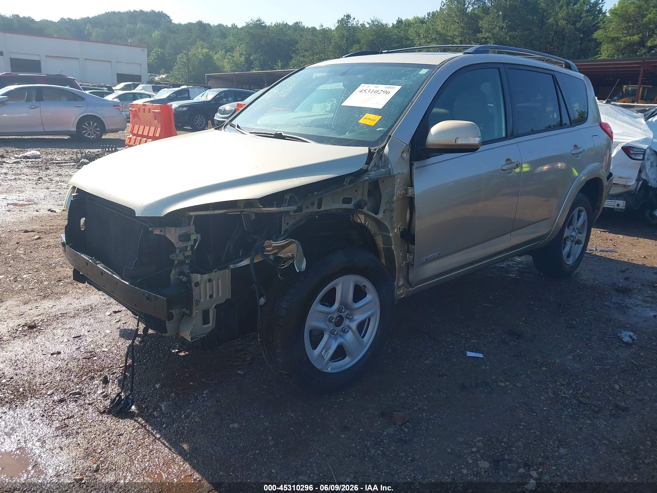 2011 Toyota Rav4 Limited Tan vin: 2T3YF4DV4BW084367