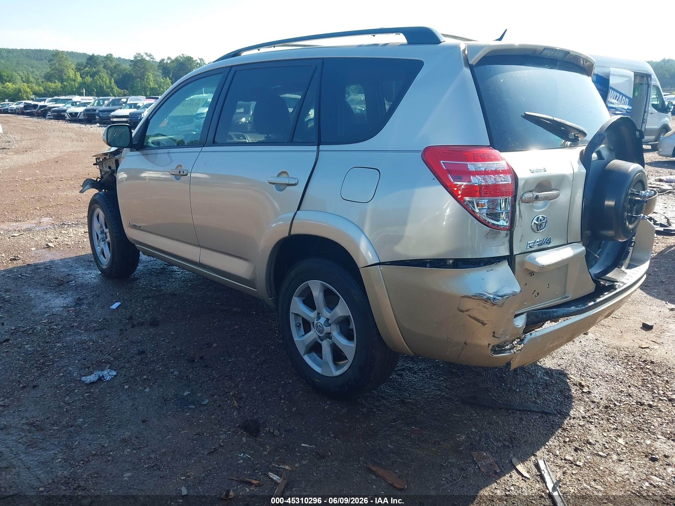 2011 Toyota Rav4 Limited Tan vin: 2T3YF4DV4BW084367