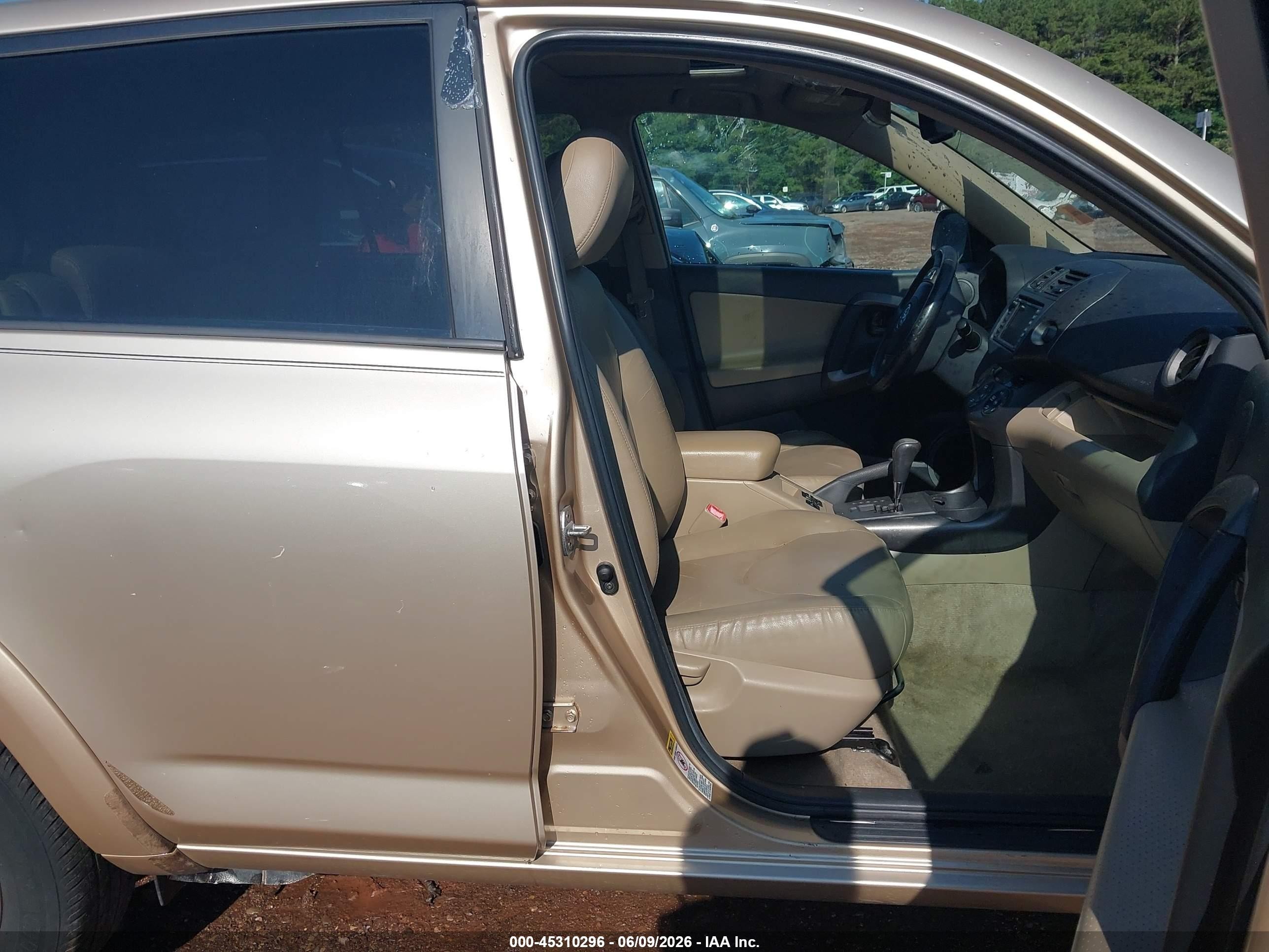 2011 Toyota Rav4 Limited Tan vin: 2T3YF4DV4BW084367