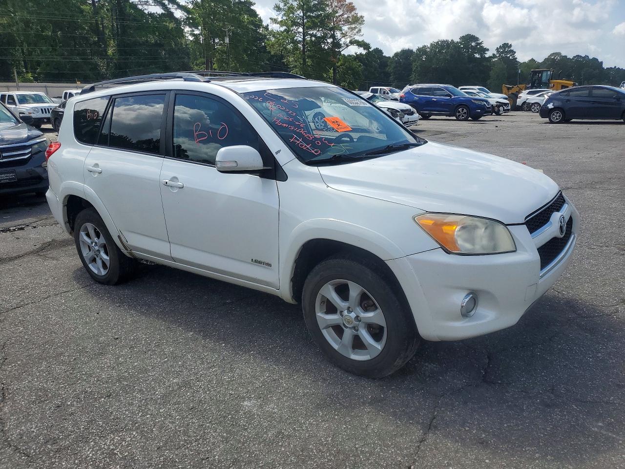 2012 Toyota Rav4 Limited White vin: 2T3YF4DV4CW131723