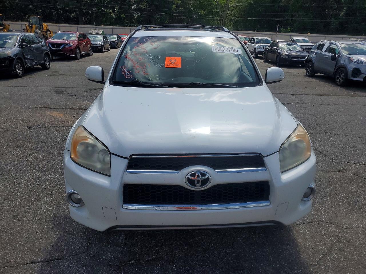 2012 Toyota Rav4 Limited White vin: 2T3YF4DV4CW131723