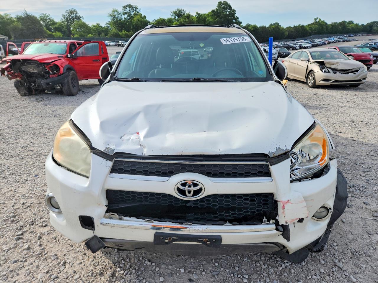 2011 Toyota Rav4 Limited White vin: 2T3YF4DV5BW082983