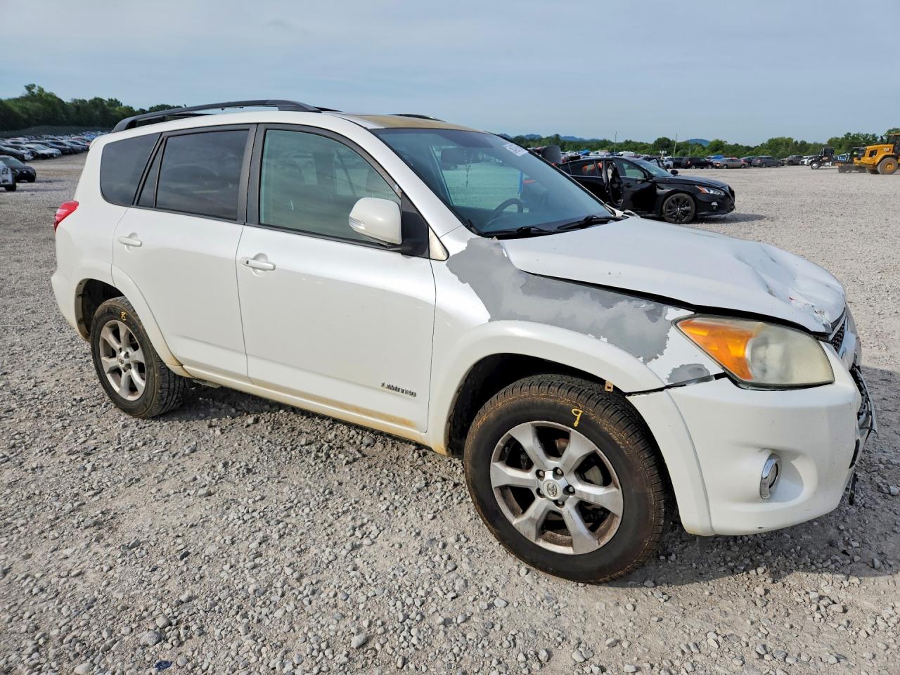 2011 Toyota Rav4 Limited White vin: 2T3YF4DV5BW082983