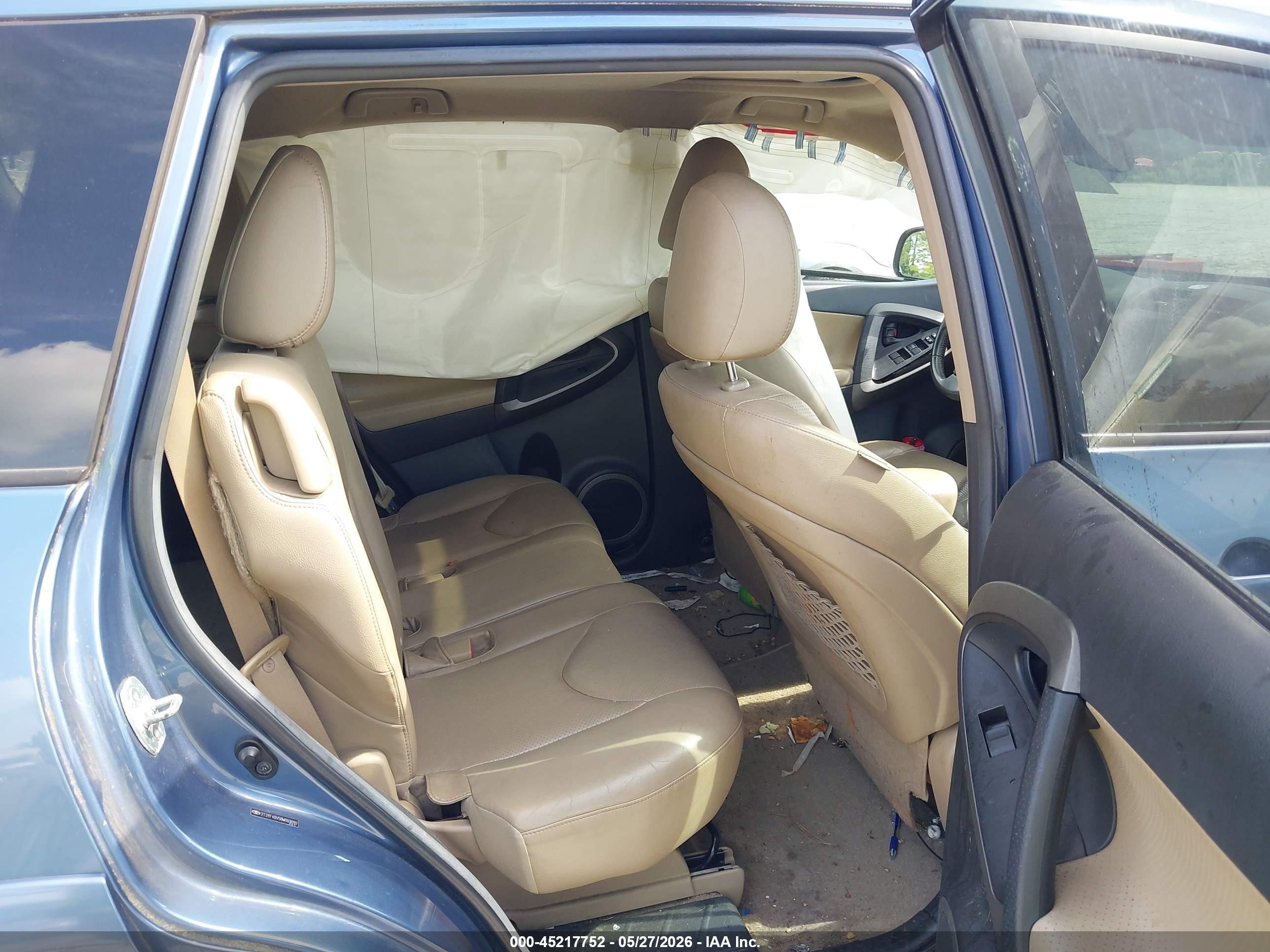 2011 Toyota Rav4 Limited Blue vin: 2T3YF4DV5BW089092