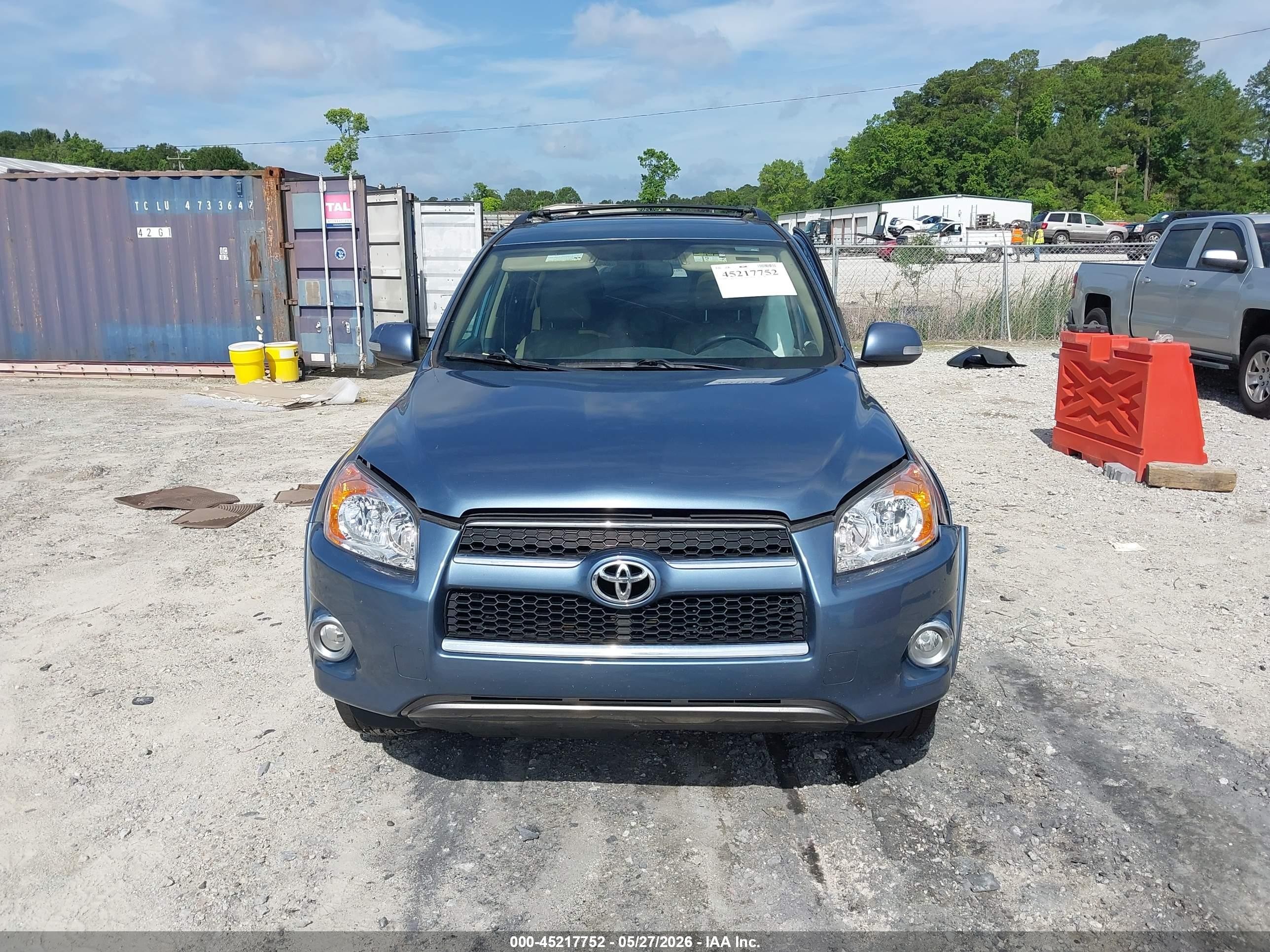 2011 Toyota Rav4 Limited Blue vin: 2T3YF4DV5BW089092