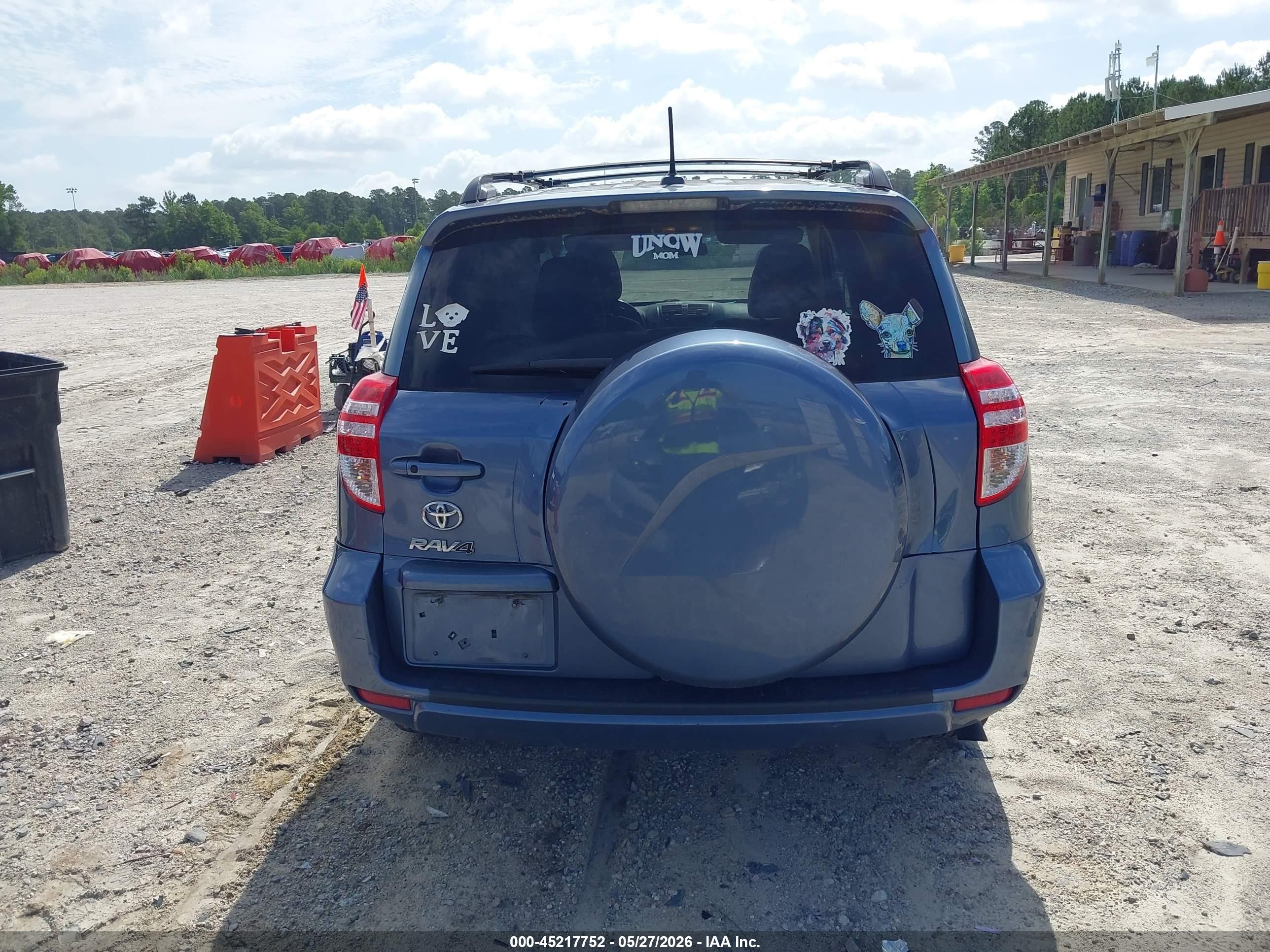 2011 Toyota Rav4 Limited Blue vin: 2T3YF4DV5BW089092