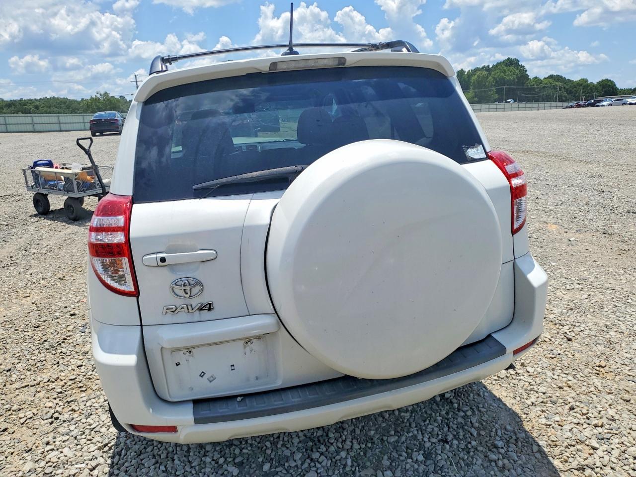 2012 Toyota Rav4 Limited White vin: 2T3YF4DV5CW106720