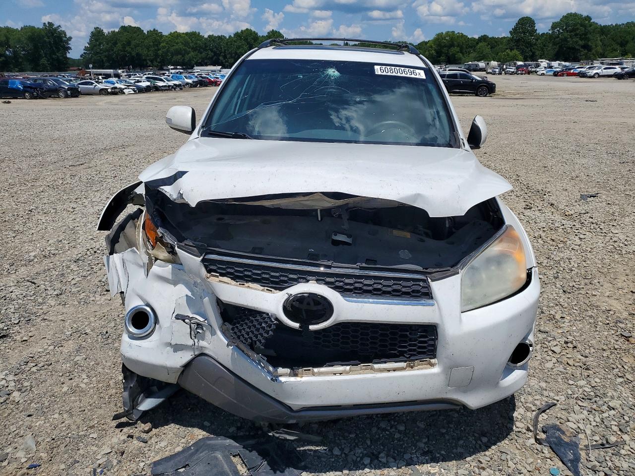 2012 Toyota Rav4 Limited White vin: 2T3YF4DV5CW106720