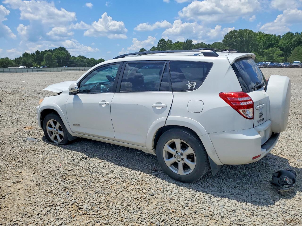 2012 Toyota Rav4 Limited White vin: 2T3YF4DV5CW106720