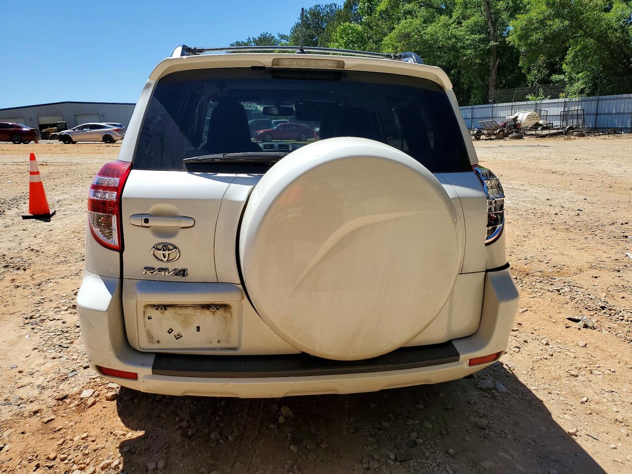 2012 Toyota Rav4 Limited White vin: 2T3YF4DV5CW137563