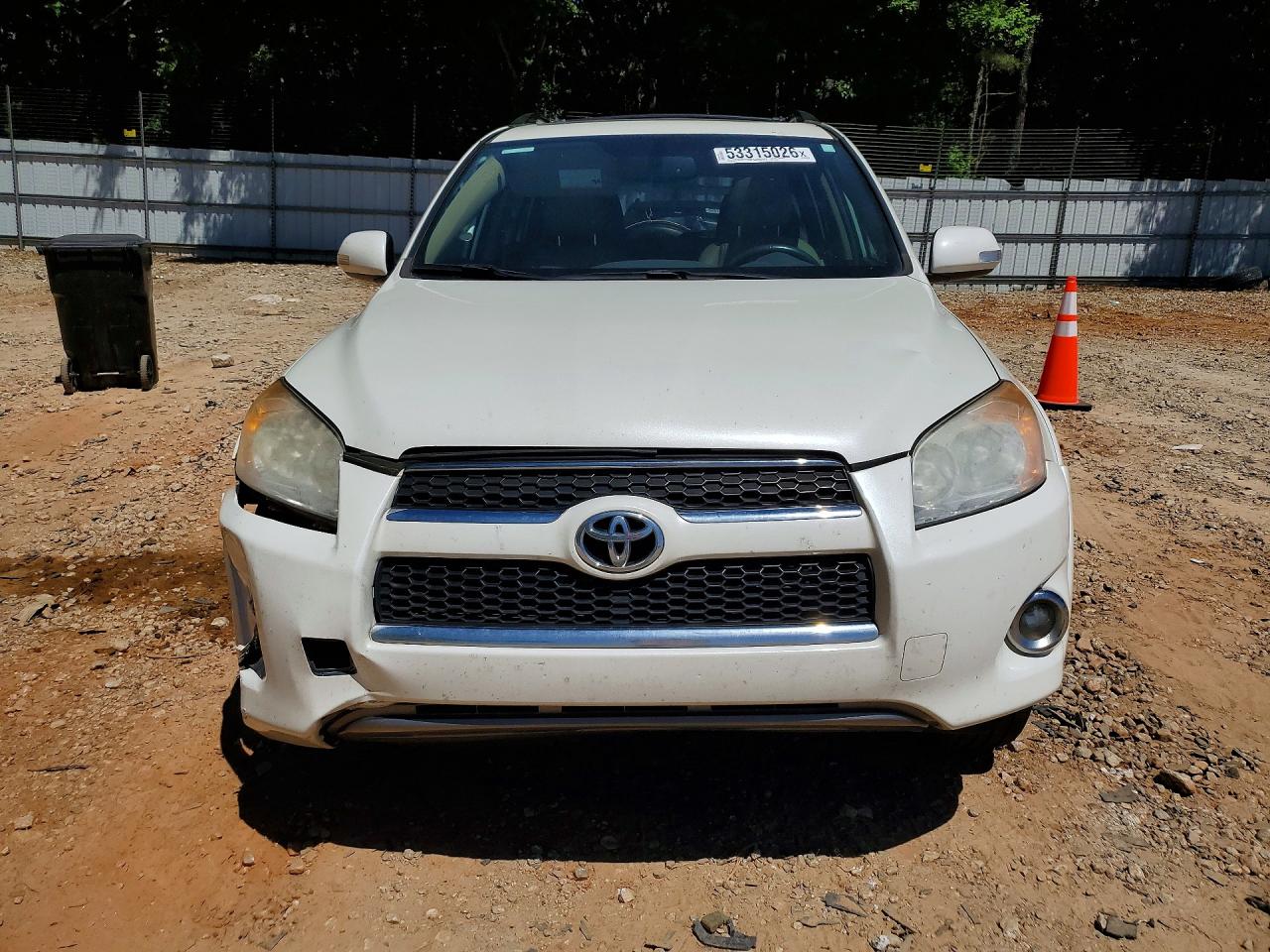 2012 Toyota Rav4 Limited White vin: 2T3YF4DV5CW137563