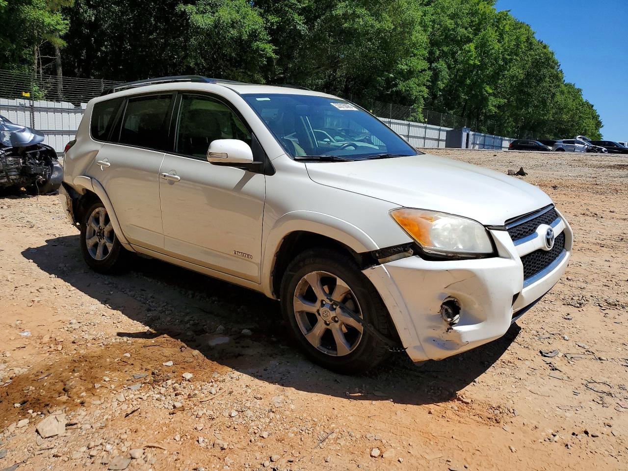 2012 Toyota Rav4 Limited White vin: 2T3YF4DV5CW137563