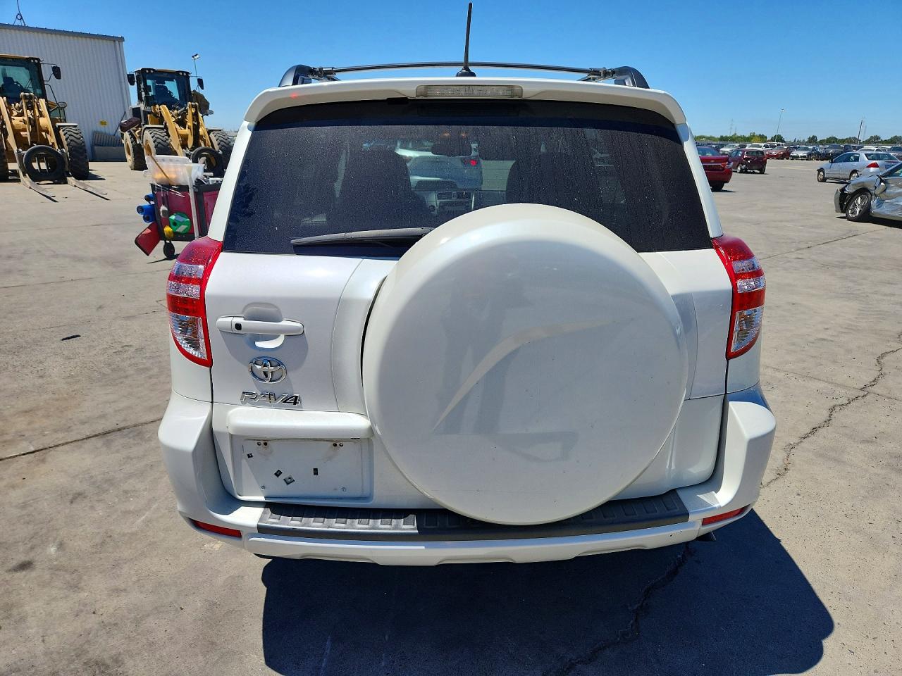 2012 Toyota Rav4 Limited White vin: 2T3YF4DV5CW147588