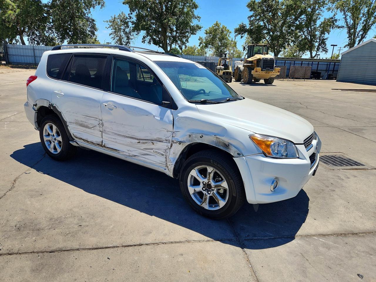 2012 Toyota Rav4 Limited White vin: 2T3YF4DV5CW147588