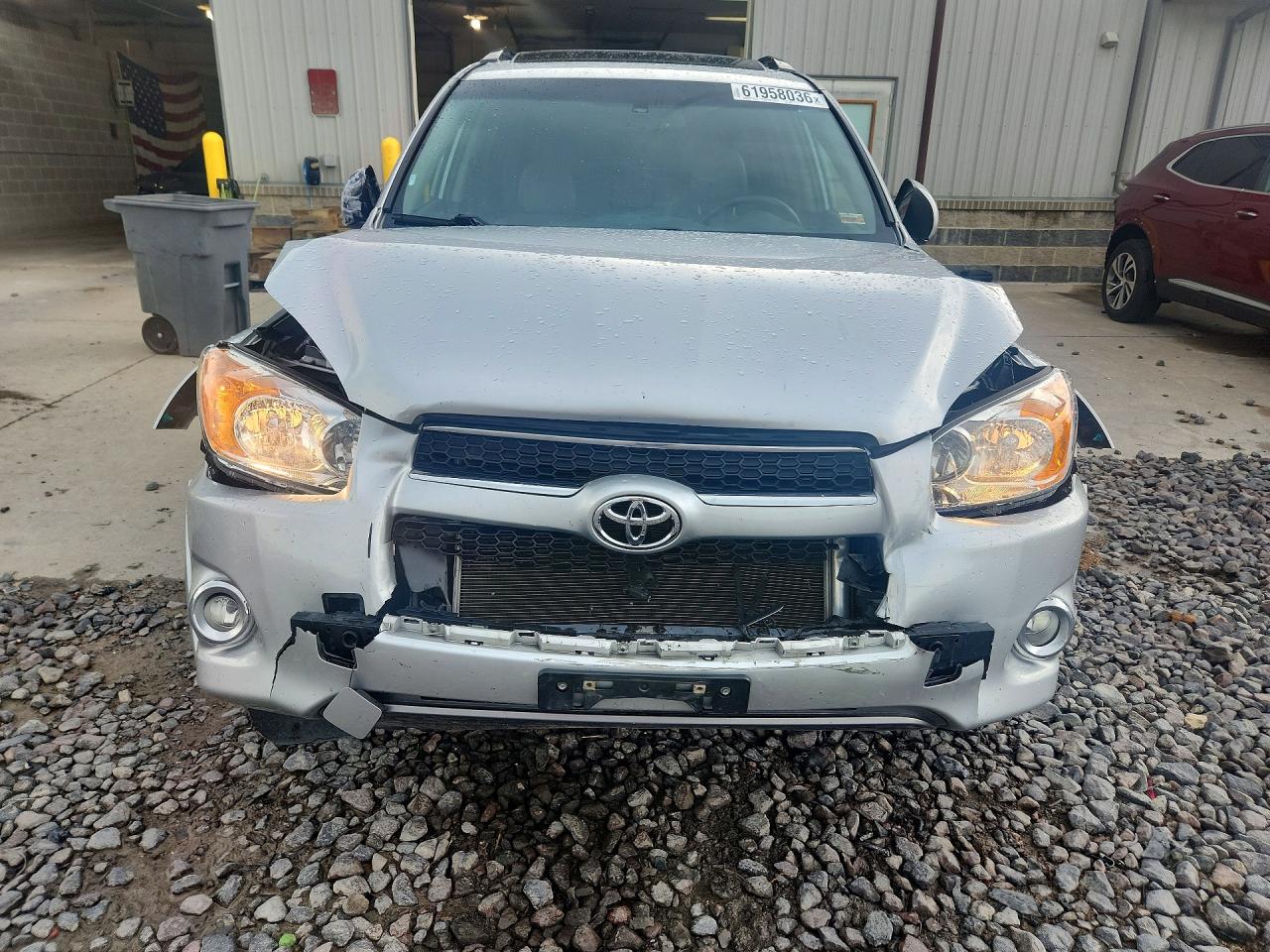 2012 Toyota Rav4 Limited Silver vin: 2T3YF4DV5CW150507