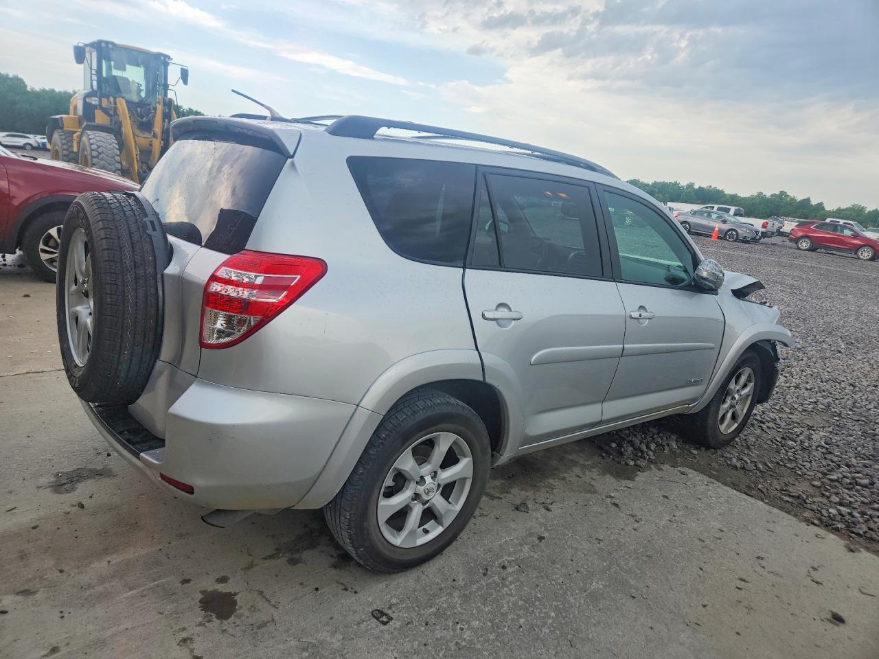 2012 Toyota Rav4 Limited Silver vin: 2T3YF4DV5CW150507