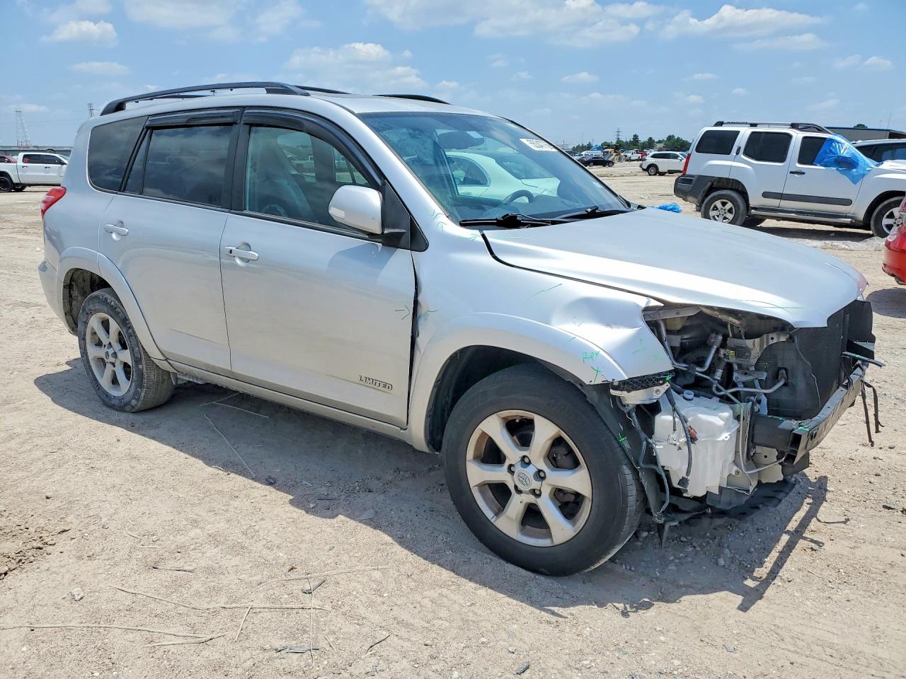 2010 Toyota Rav4 Limited Silver vin: 2T3YF4DV6AW029319