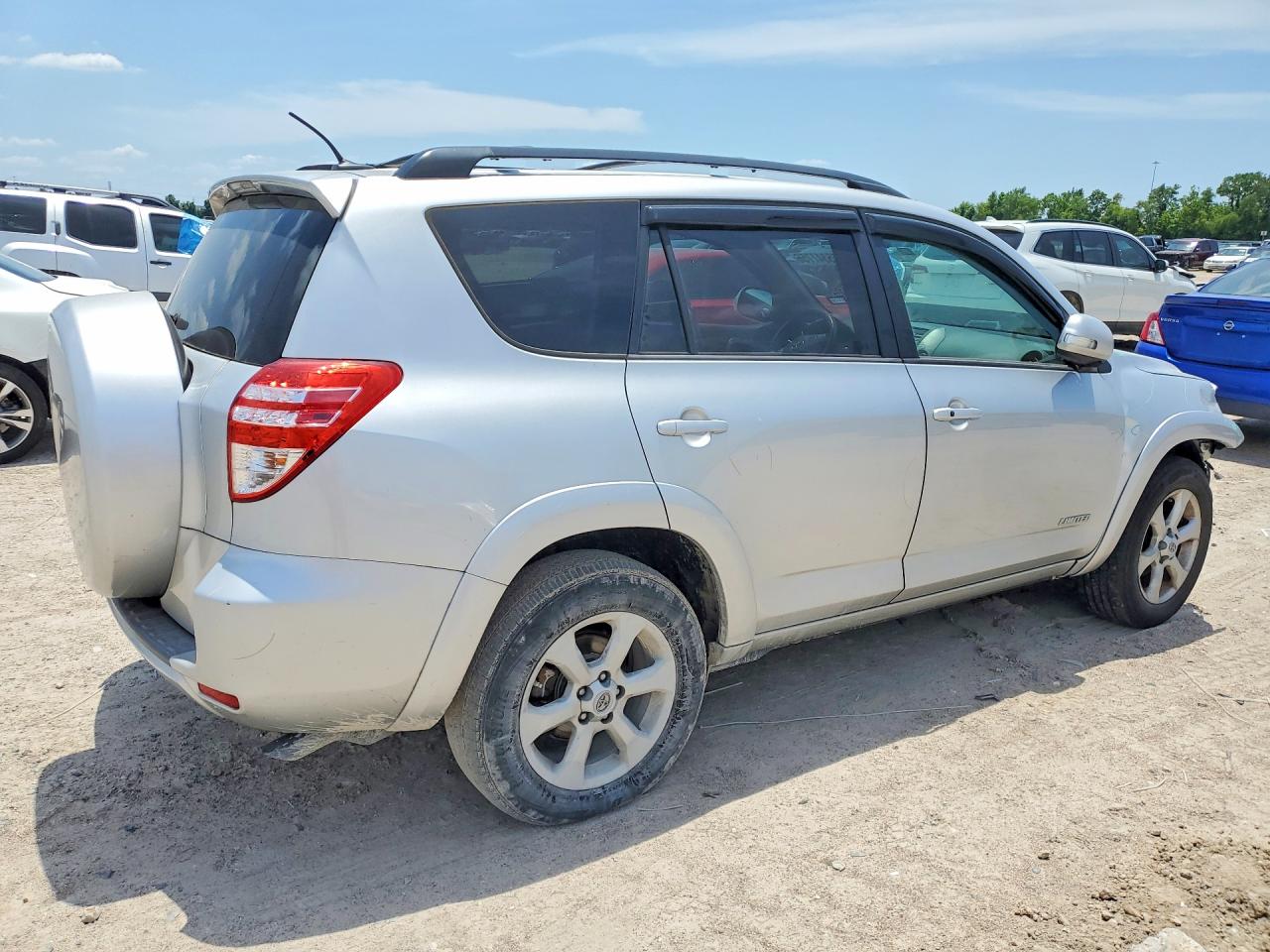 2010 Toyota Rav4 Limited Silver vin: 2T3YF4DV6AW029319