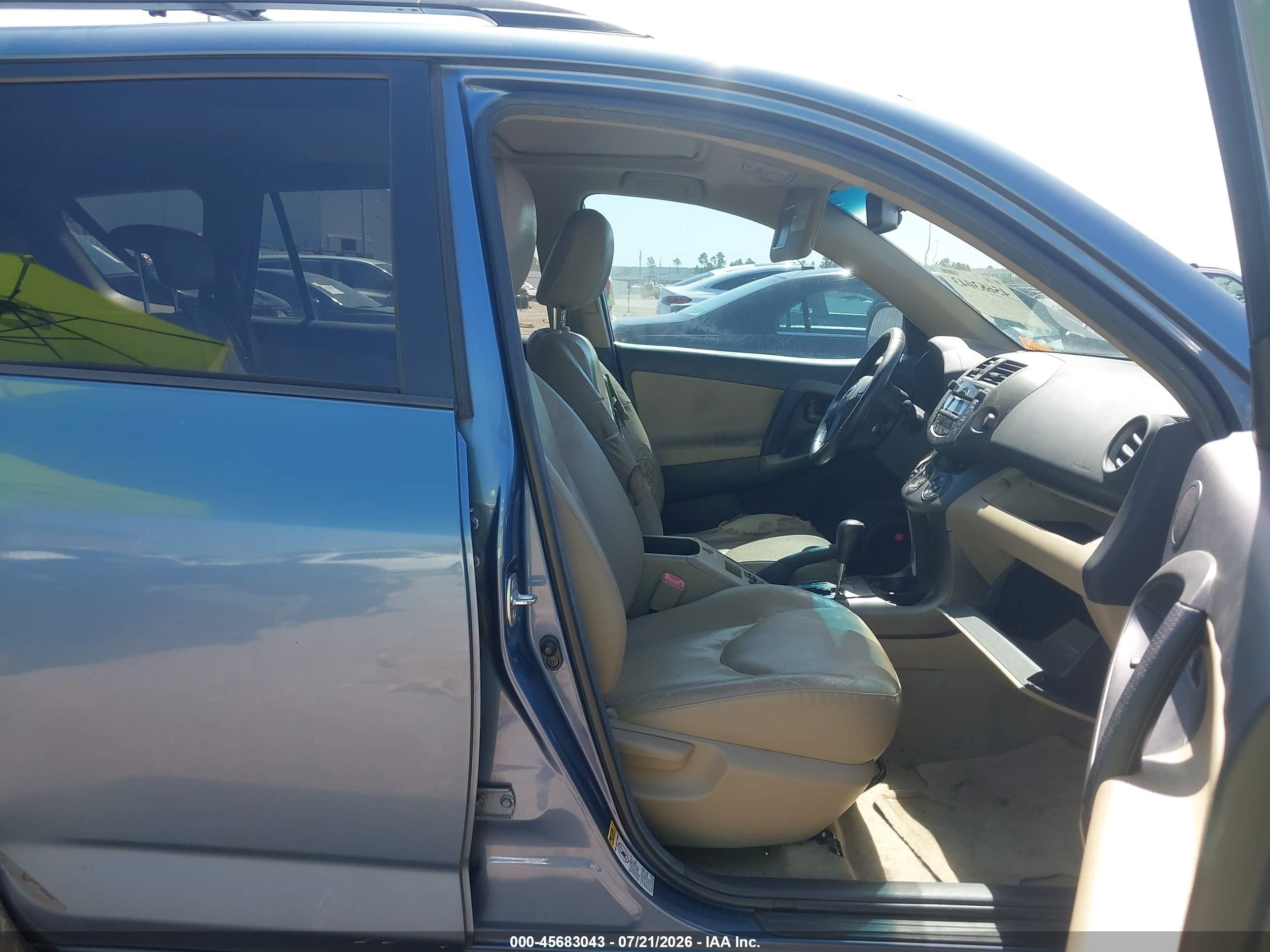 2011 Toyota Rav4 Limited Blue vin: 2T3YF4DV6BW075864