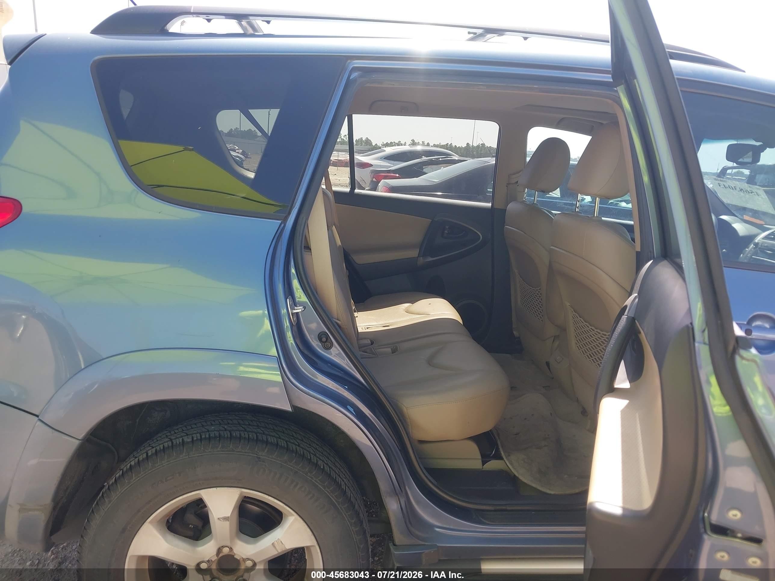 2011 Toyota Rav4 Limited Blue vin: 2T3YF4DV6BW075864